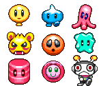 Enemies - Bomberman Land 2