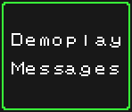 Demoplay Messages - Kirby's Dream Course