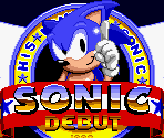 Logos + Title Screen - Sonic Debut (Hack, Demo)