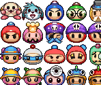 Email Icons - Bomberman Land 2