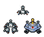 Magnemite, Magneton and Magnezone - Pokémon Mystery Dungeon: Explorers of Sky