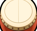 In-game Taiko Drum - Taiko no Tatsujin: Drum 'n' Fun!