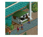 Sunglasses Stall - RollerCoaster Tycoon 2