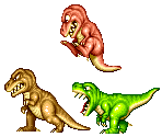 Baby T-Rex - Joe and Mac: Caveman Ninja