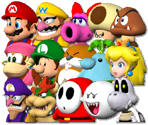 Character Selection - Mario Superstar Baseball
