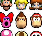 Character Mugshots - Mario Superstar Baseball