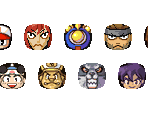 Character and Stage Icons - DreamMix TV World Fighters (JPN)