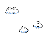 Background 3 (Clouds) - All Night Nippon Super Mario Bros. (JPN)