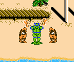 Stage 1: Ft. Slaughterdale Beach - Teenage Mutant Ninja Turtles 3: The Manhattan Project