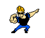 Johnny Bravo (Mega Man 8-bit Deathmatch-Style) - Cartoon Network Customs
