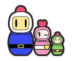 Player Icons (Large, No Boxes) - Super Bomberman R Online
