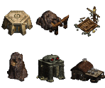 Lairs and Shop - Warlords Battlecry III