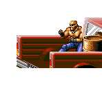 Donovan in Pickup Truck - Streets of Rage Remake