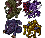 Monsters (Enemies) - After Armageddon: Gaiden