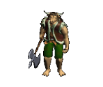 Minotaur Axe Thrower - Warlords Battlecry III