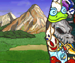 Title Screen - Zool: Majuu Tsukai Densetsu (JPN)