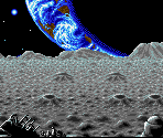 Cyclopsis Stage - Moon Backdrop - Mighty Morphin' Power Rangers
