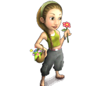 Flower Delivery Gal - Candace Kane's Candy Factory