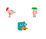 Character Icons - Phineas and Ferb