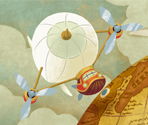 #001- Airship's Destination - Professor Layton and the Azran Legacy