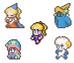 Krile - Final Fantasy 5 (Pixel Remaster)