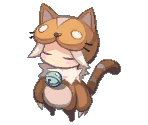 Slumber Cat (Orange) - Disgaea RPG