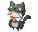Slumber Cat (Black) - Disgaea RPG
