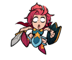 Wonder Girl (Hu-Girl) - Wonder Boy: The Dragon's Trap