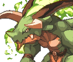 Dragon King (Green) - Disgaea RPG