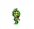 Michaelangelo (NES, Mega Man 8-bit Deathmatch-Style) - Teenage Mutant Ninja Turtles Customs