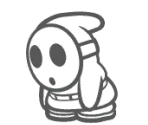 Shy Guy (Blank) - Paper Mario: The Origami King