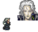 Setzer Gabbiani (Half-JENOVA) - Final Fantasy 6 T-Edition (Hack)