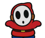 Shy Guy (Red) - Paper Mario: The Origami King