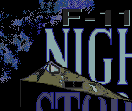 Title Screen and Credits - F-117 Night Storm