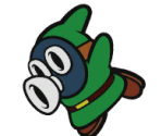 Snifit (Green) - Paper Mario: The Origami King