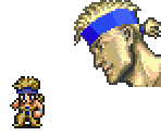 Sabin Rene Figaro (Captain) - Final Fantasy 6 T-Edition (Hack)