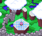 Course Map - Kirby's Dream Course