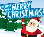 Wii Menu Icon and Banner - We Wish You a Merry Christmas