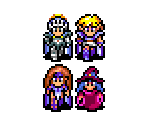 Playable Characters (Overworld) - Monster Maker III - Hikari no Majutsushi (JPN)