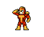 Turbo Man (Mega Man NES-Style) - Jingle All The Way Customs