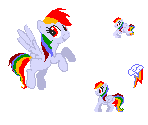 Rainbow Dash - Sonic 3 & Rainbow Dash (Hack)