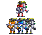 Gamma & E-100 Series (Genesis-Style) - Sonic the Hedgehog Customs