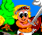 Loading and Title Screens - Wonder Boy in Monster Land / Super Wonder Boy: Monster Land