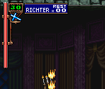 HUD (Richter) - Castlevania: Symphony of the Night