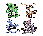 Early / Unused Pokémon (R/G/B-Style) - Pokémon Generation 1 Customs