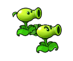 Peashooter and Repeater - Plants vs. Zombies