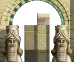 Assyrian Palace Tiles - Babylonian Twins