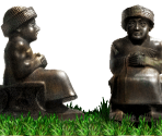 Holy Gardens Tiles - Babylonian Twins