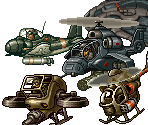 Ptolemaic Aircraft - Metal Slug Attack
