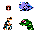 Mega Man III Enemies (GBC-Style) - Mega Man Customs